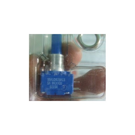 BOURNS 95A1D-B28-A13 POTENTIOMETER 5KOHM 2W 7/8IN SHAFT 1/4IN