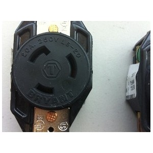 BRYANT RECEPTABLE 20AMP -250V