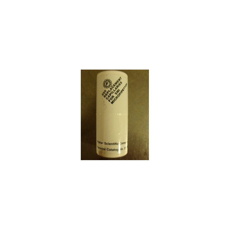 FISHER SCIENTIFIC 250 REPLACEMENT CAPILLARIES FOR SMI FISHER SCIENTIFIC 250 REPLACEMENT CAPILLARIES FOR SMI