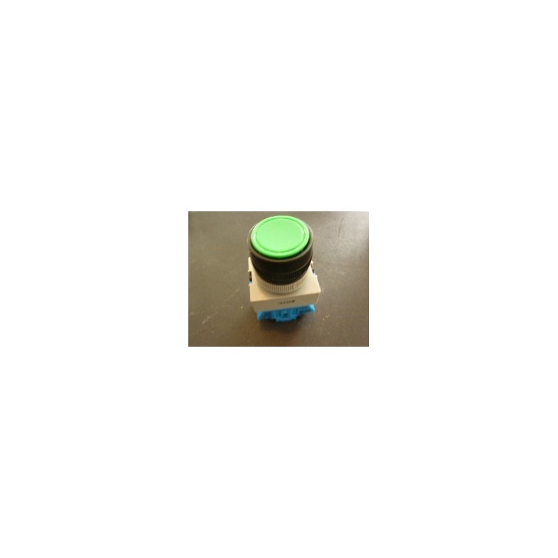 IZUMI 41-10650 GREEN MUSHROOM PUSHBUTTON IZUMI 41-10650 GREEN MUSHROOM PUSHBUTTON