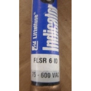 LITTELFUSE FLS-R-6-ID FUSE 6AMP 600V CLASS RK5 INDICATOR