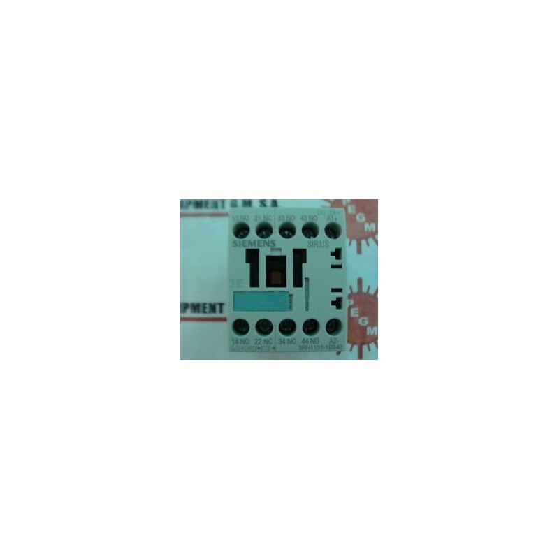 SIEMENS CONTROL RELAY 3RH1131-1BB40