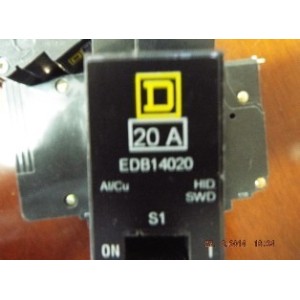 SQUARE D EDB14020