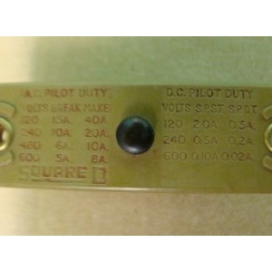 SQUARE-D 9007 A0-2 SWITCH