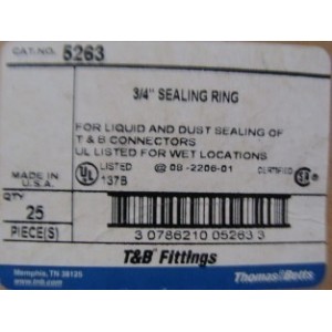 T&B FITTINGS 5263 3/4" SEALING RING
