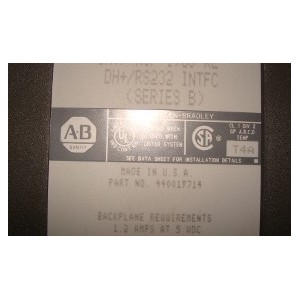 ALLEN BRADLEY INTERFACE MODULE 1785-KE 440019714