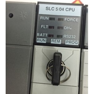 ALLEN BRADLEY SLC 500 7 SLOT RACK CHASSIS + POWER SUPPLY