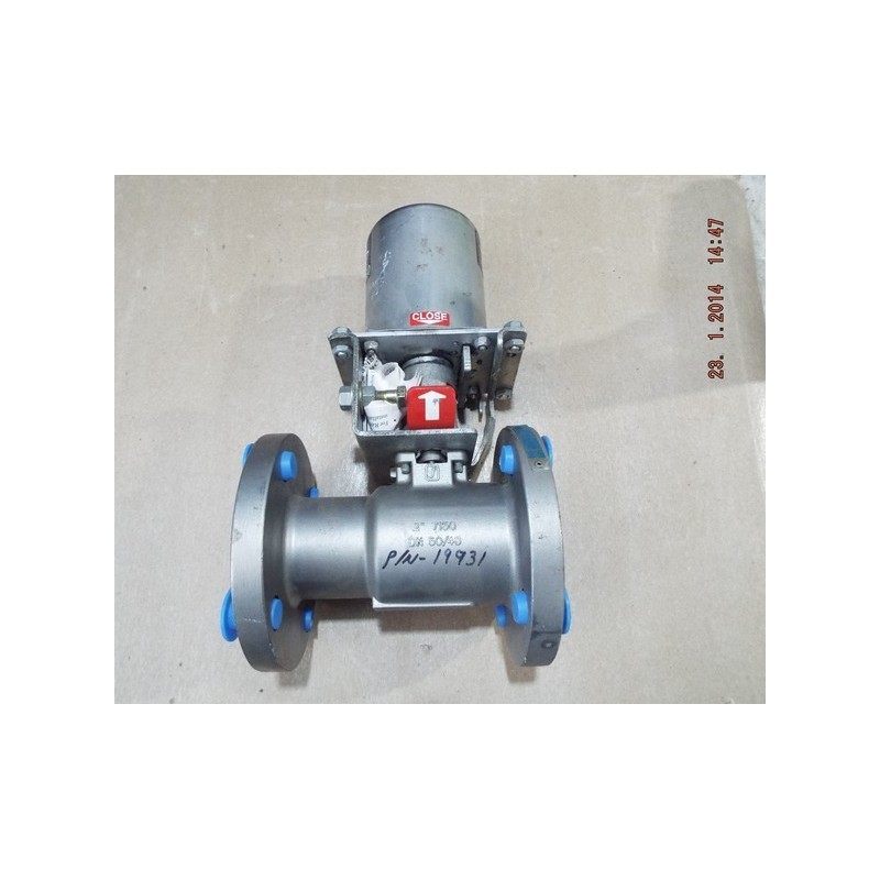 NELES PNEUMATIC FLANGED BALL VALVE 2 7150313600 TTT2 NELES PNEUMATIC FLANGED BALL VALVE 2 7150313600 TTT2