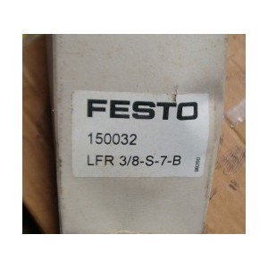 FESTO ELECTRIC LFR-3/8-S-7-B PNEUMATIC REGULATOR WATER TRAP