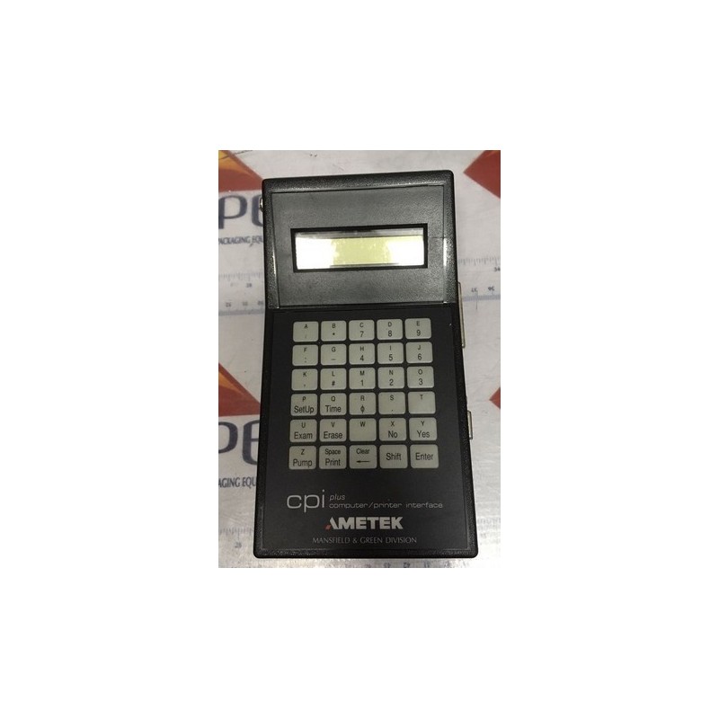 AMETEK CPI PLUS AMETEK CPI PLUS