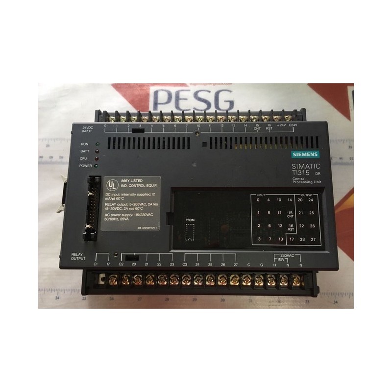 SIEMENS SIMATIC TI 315 SIEMENS SIMATIC TI 315