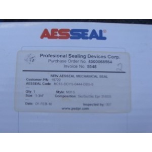 AESSEAL M01S-DDYS-0444-DBS-S