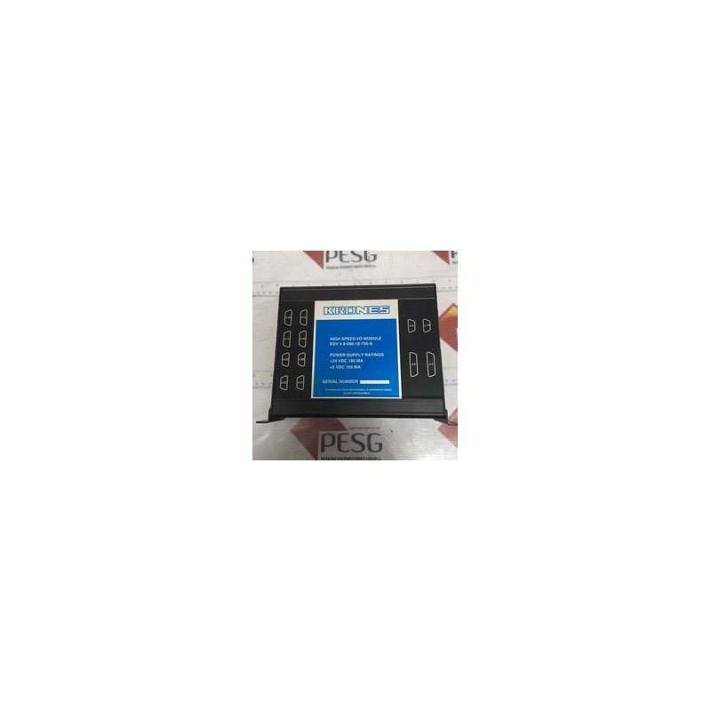 KRONES HIGHSPEED I/O MODULE EDV 8-000-18-750-A KRONES HIGHSPEED I/O MODULE EDV 8-000-18-750-A