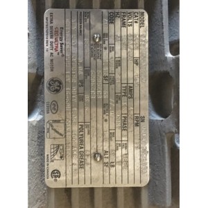GE MOTOR ELECTRIC SAVER
