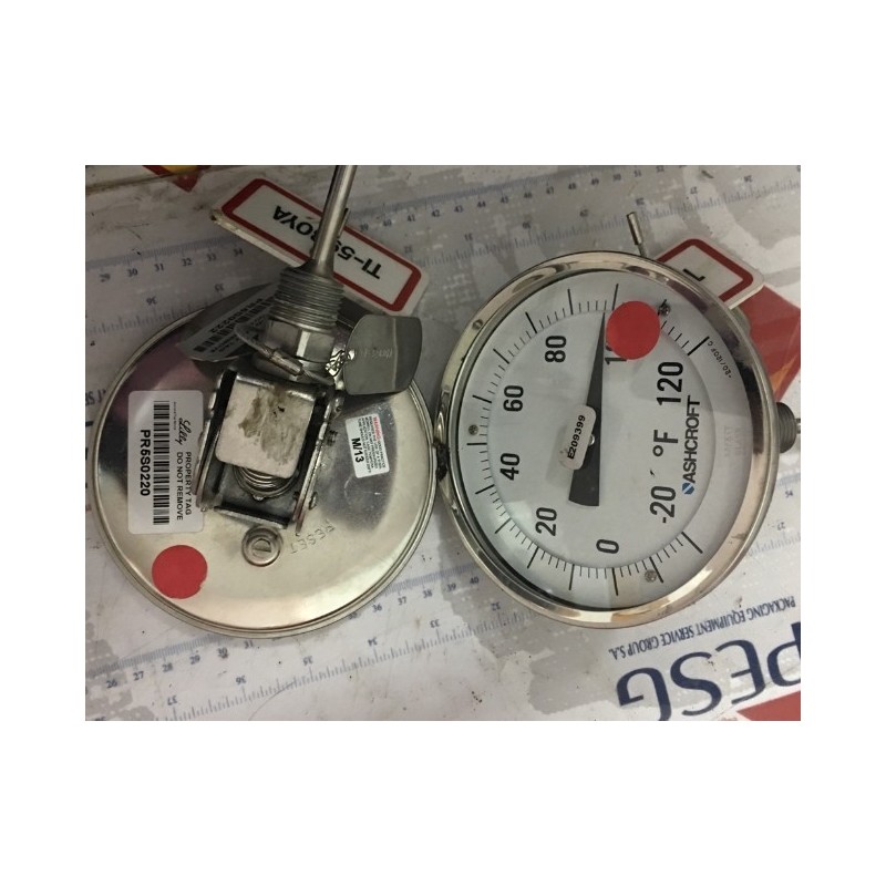 ASHCROFT -20/120F ASHCROFT -20/120F