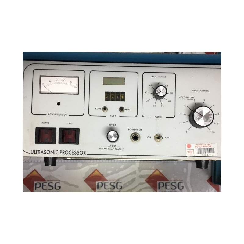 ULTRASONIC PROCESSOR GE 375 ULTRASONIC PROCESSOR GE 375