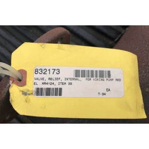 PUMP SUCTION VALE RELIEF FOR VIKING PUMP