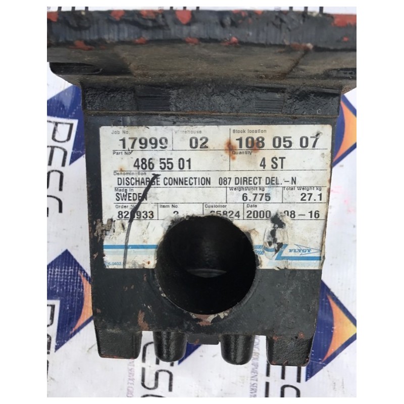 DISCHARGE CONNECTION DISCHARGE CONNECTION