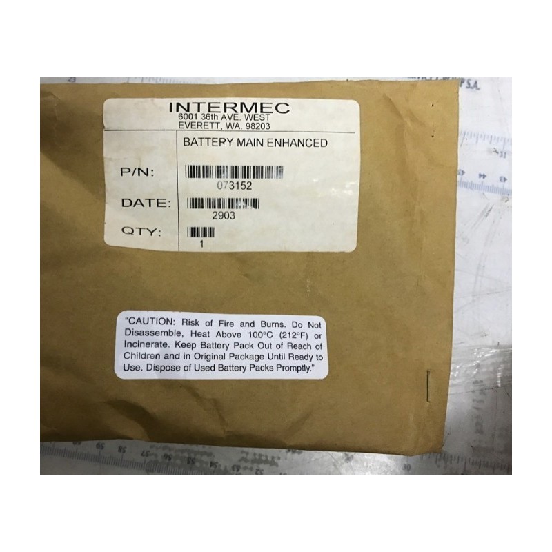 INTERMEC BATTERY MAIN ENHANCED 073152
