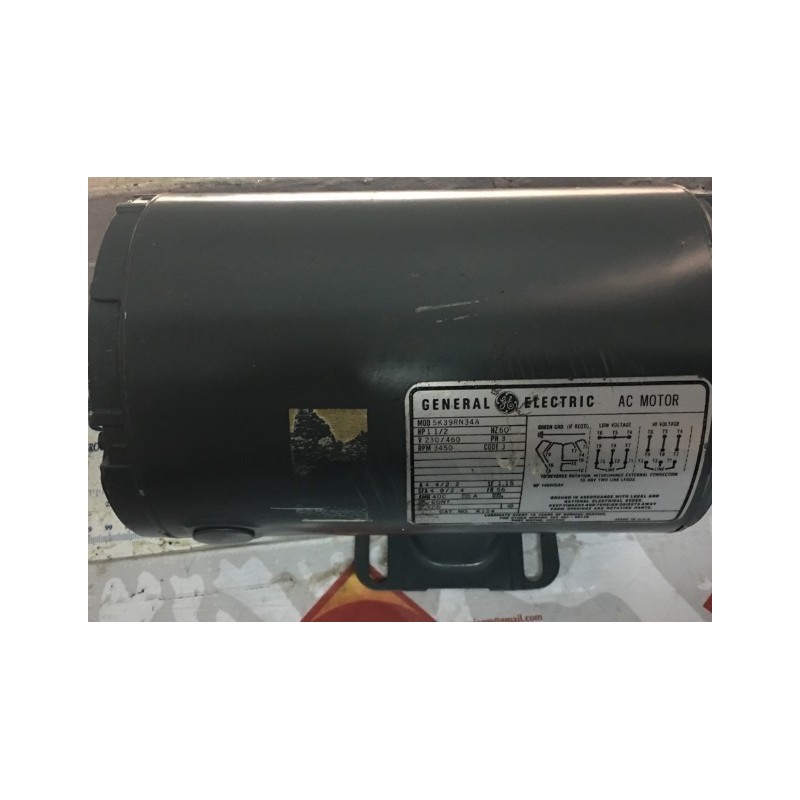 GENERAL ELECTRIC GE MOTOR 5K39RN34A GENERAL ELECTRIC GE MOTOR 5K39RN34A