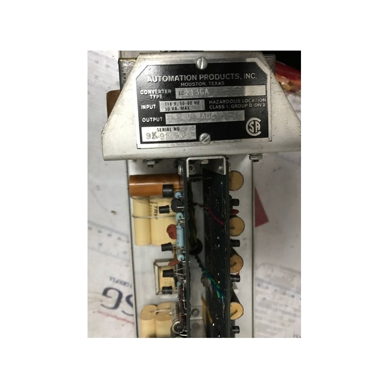 AUTOMATION PRODUCTS 213GA AUTOMATION PRODUCTS 213GA