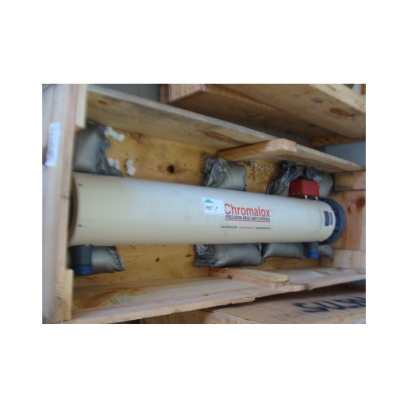 CHROMALOX PRECISION HEAT AND CONTROL ELECTRIC TANK HEATER CHROMALOX PRECISION HEAT AND CONTROL ELECTRIC TANK HEATER