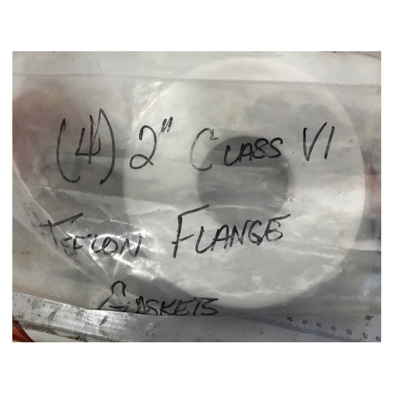 TEFLON FLANGE GASKET 2" CLASS VI