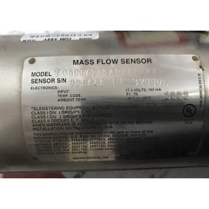 MICRO MOTION MASS FLOW SENSOR 905848