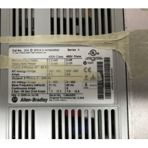ALLEN BRADLEY 5P0 A 0 AYNANNN