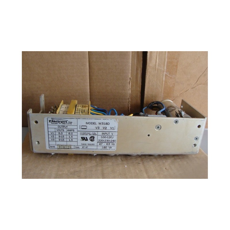 DELTRON POWER SUPPLY W318D DELTRON POWER SUPPLY W318D