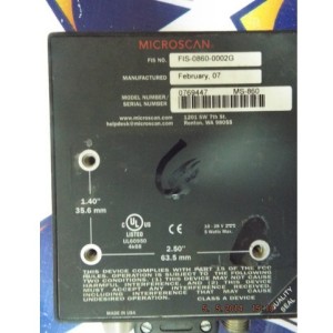 MICROSCAN FIS-0860-00026
