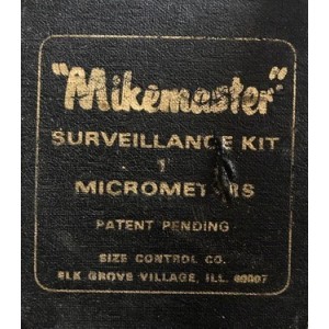 MIKEMASTER MICROMETERS 0-1 SURVEILLANCE