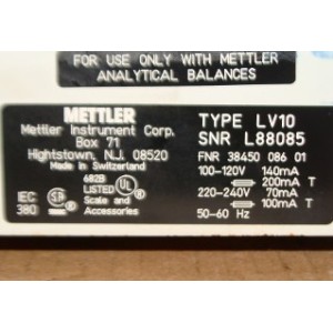 METTLER TOLEDO FEEDER LV10 L88085