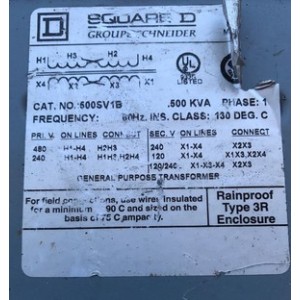 SQUARE D 600SV1B