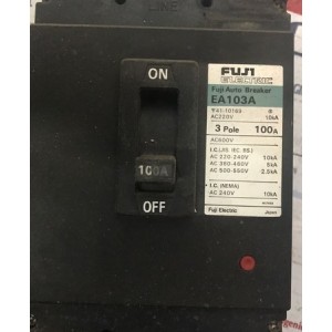 FUJI ELECTRIC EA 103A 100A 3 POLE