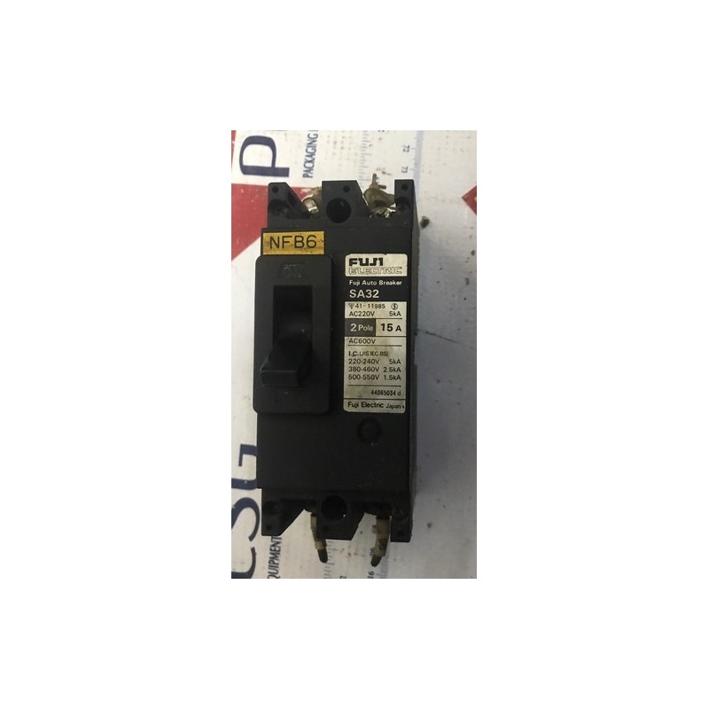 FUJI ELECTRIC SA32 2POLE 15A FUJI ELECTRIC SA32 2POLE 15A
