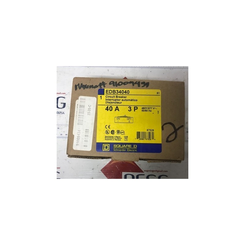 SQUARE D EDB34040 SQUARE D EDB34040