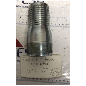 RADIADOR HOSE ADAPTER 1 1/2" TO 2"