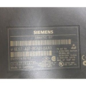 SIEMENS SIMATIC 6ES7 407-0KA01-0AA0