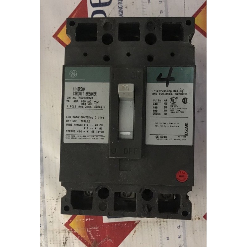 GENERAL ELECTRIC THED136020 GENERAL ELECTRIC THED136020