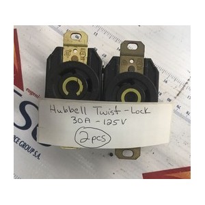 HUBBELL TWIST-LOCK 30A-125V