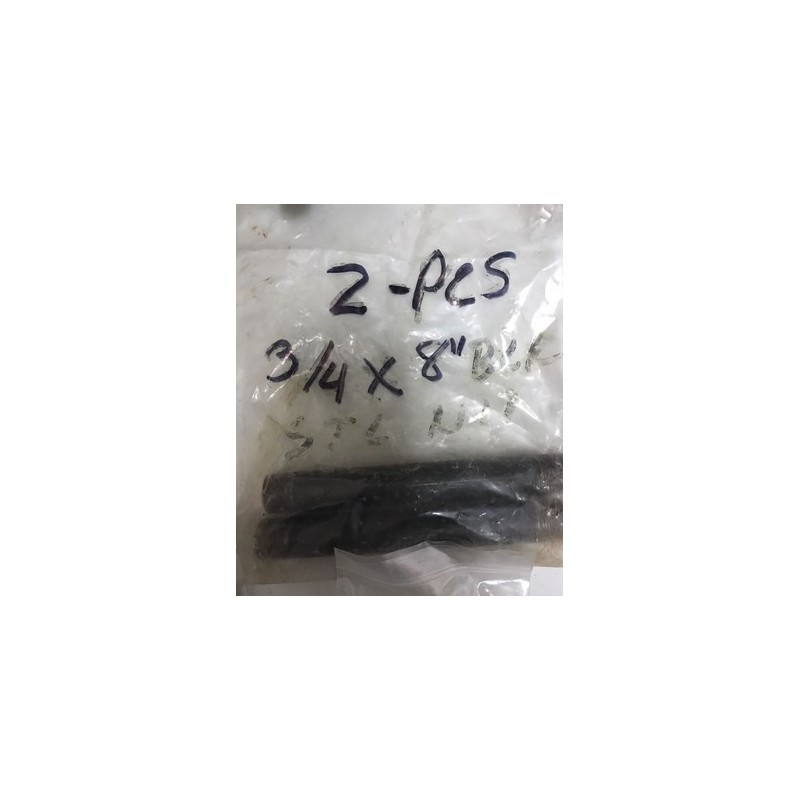 2-PCS 3/4 X 8 2-PCS 3/4 X 8