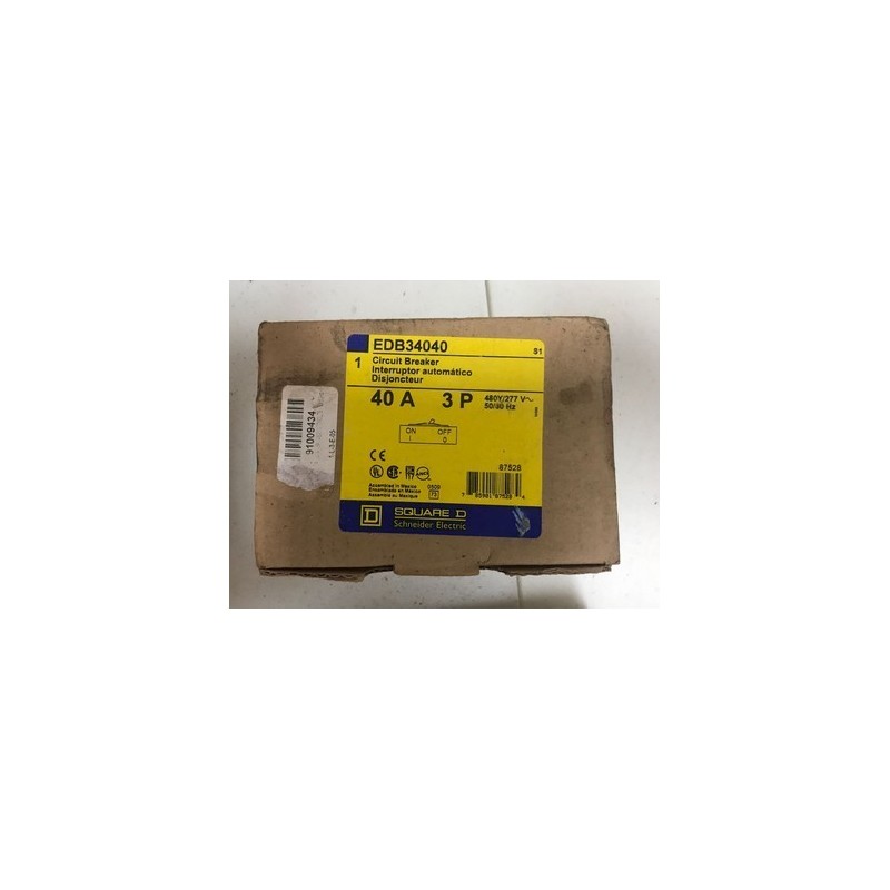 SQUARED D EDB 34040 SQUARED D EDB 34040