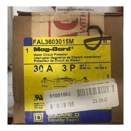 SQUARE D FAL3605015M
