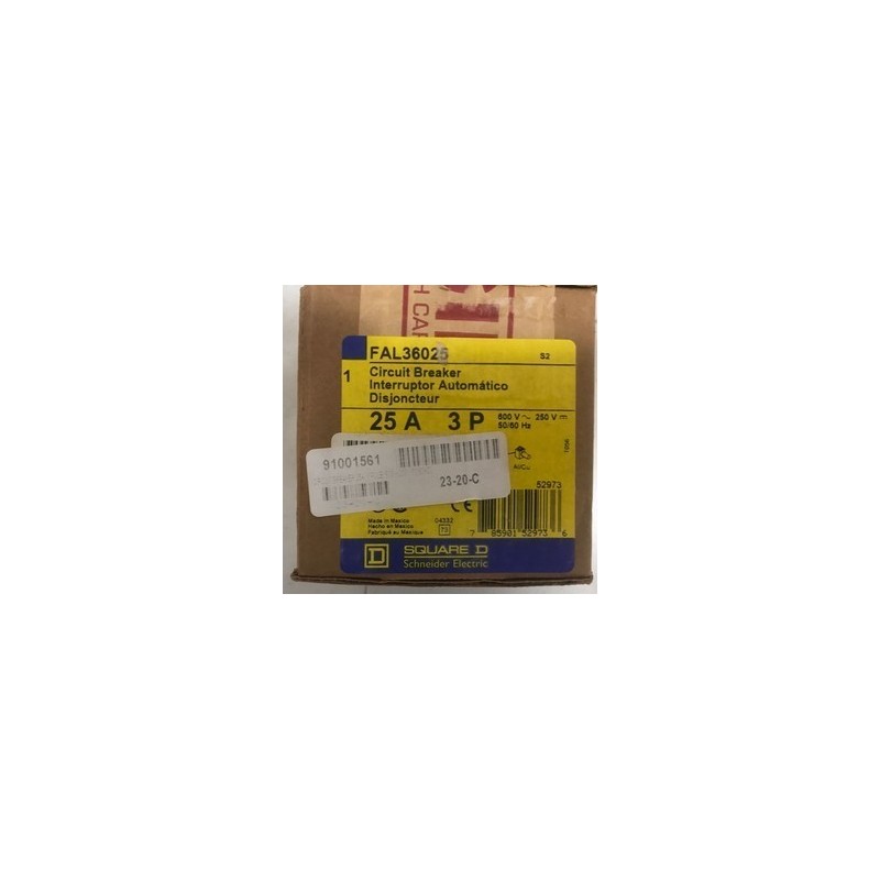 SQUARE D FAL36025 SQUARE D FAL36025