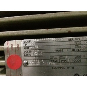 GE MOTORS 5KS444KS1009D1 150HP, 3570RPM , 460V, 3PH