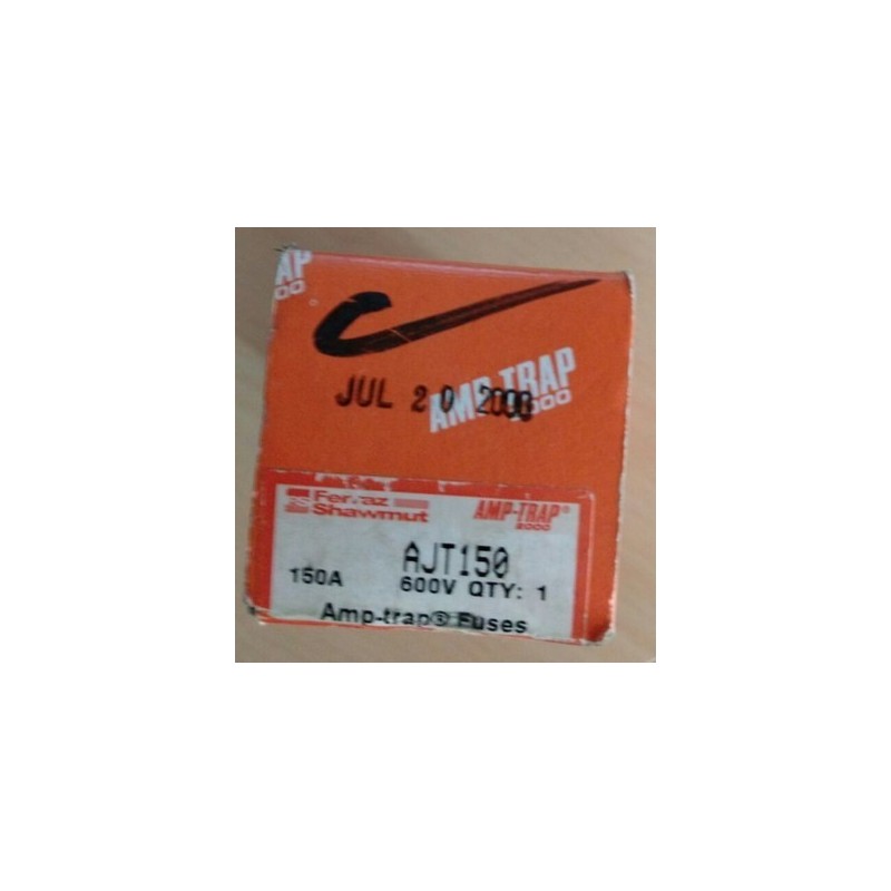 FERRAZ SHAWMUT AJT150 NEW AMP-TRAP 2000 FERRAZ SHAWMUT AJT150 NEW AMP-TRAP 2000