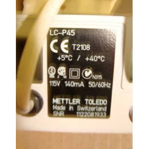 METTLER TOLEDO PRINTER LC-P45