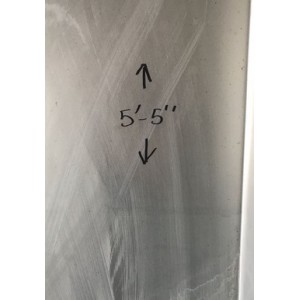 DRIP PAN WITH PVC CONNECTOR 4.4" X 5.5"