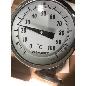 ASHCROFT 5" BIMETAL THERMOMETER